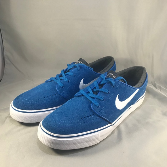 Nike | Shoes | Nike Mens Zoom Stefan Janoski Blue Skate Poshmark